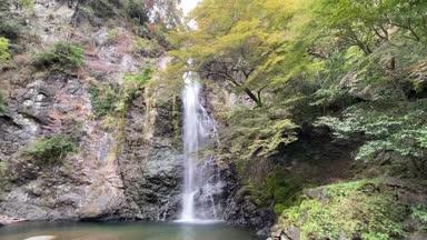 大阪 箕面の滝