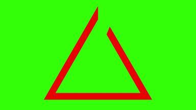 三角のクロマキー