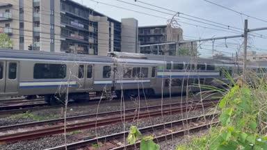 横須賀線　上り電車