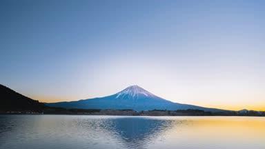 田貫湖と富士山初日の出タイムラプス