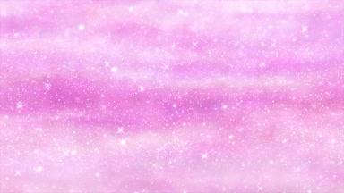 星空の背景（ピンク）