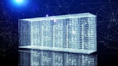 rotating supercomputer server